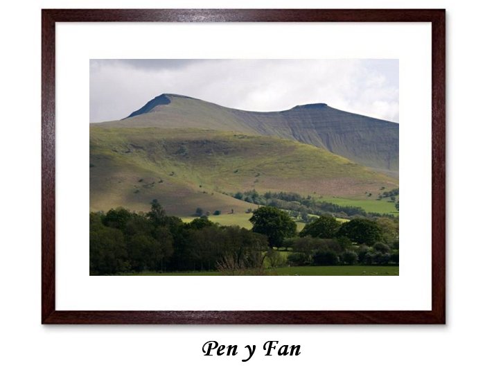 Brecon Beacons Pen y fan Framed Print